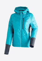 Outdoorjacken Sirkos Wool W Blau Grau