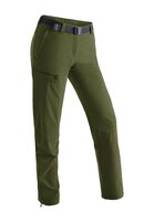 Outdoor pants Inara slim green