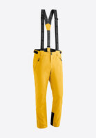 Ski pants Anton slim yellow