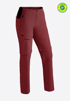 Pantalon outdoor Latit Zip Vario Rouge